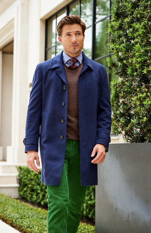 Navy Wool Dream Coat