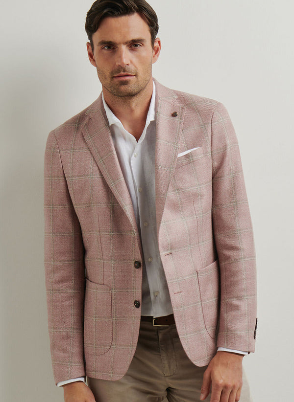 Sonoma Windowpane Soft Jacket