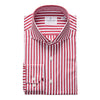 Red & White Striped Dress Shirt