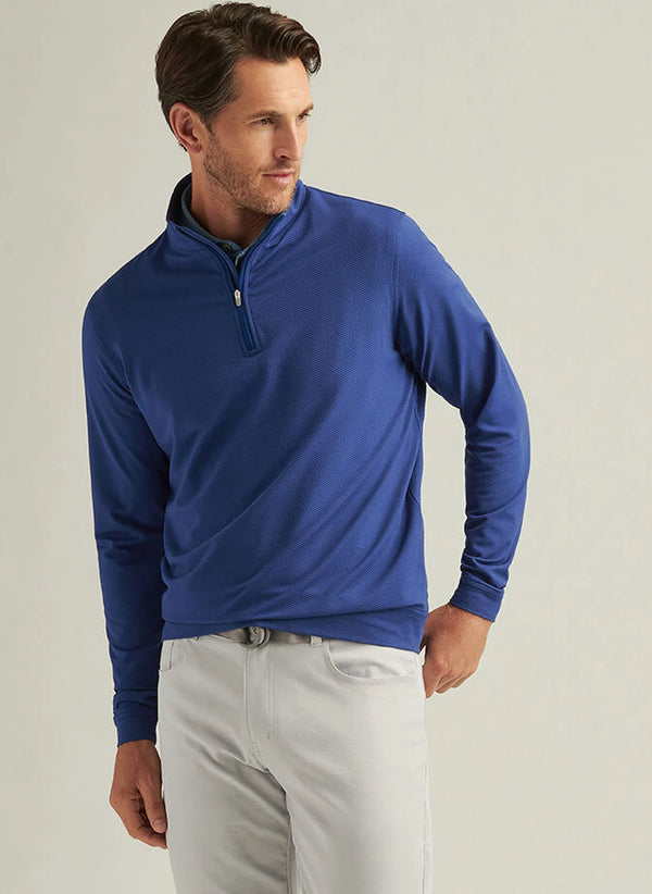 Perth Cross-Hatch Performance Quarter-Zip