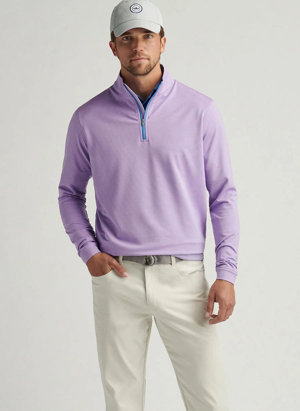 Perth Sugar Stripe Performance Quarter-Zip