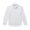 White Long Sleeve Stretch Shirt