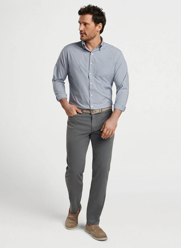 Signature Sateen Five-Pocket Pant