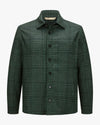 Green Plaid Overshirt