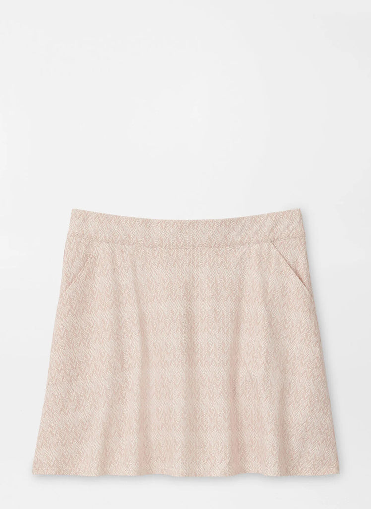 Herringbone Print Sally Trim Skort