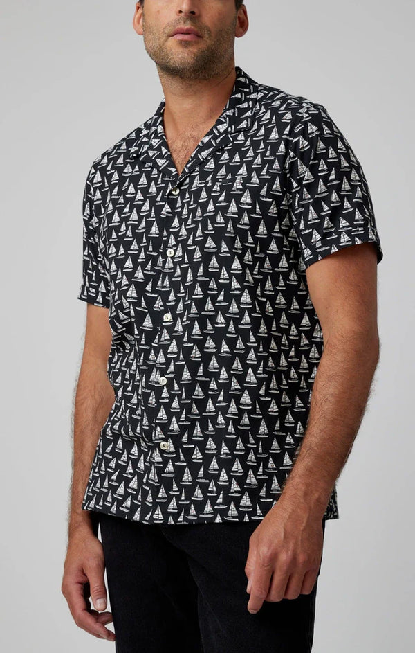 Sailboats Short Sleeve Shirt