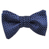 Navy Micro Neat 100% Italian Silk Bowtie