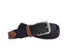 Newport Woven Italian Stretch Belt - Black